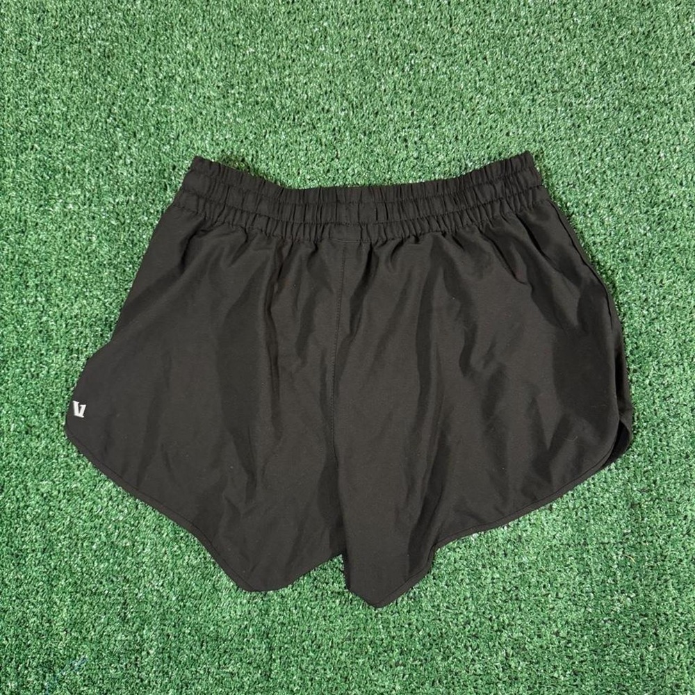 Vuori Womens Black Running Shorts Built-in Liner VW3004 Size S